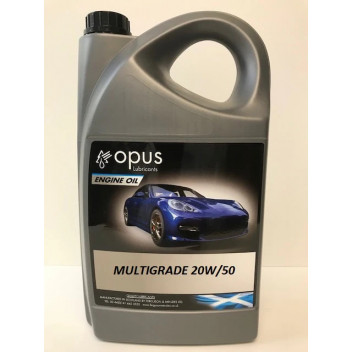 Multigrade 20w/50 Oil 5Ltr Multigrade 20w/50 Oil 5Ltr