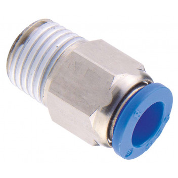 6mm Od x 1/4m CDC Straight Connector