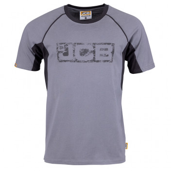 JCB Workwear Trade T-Shirt Grey/Black XL