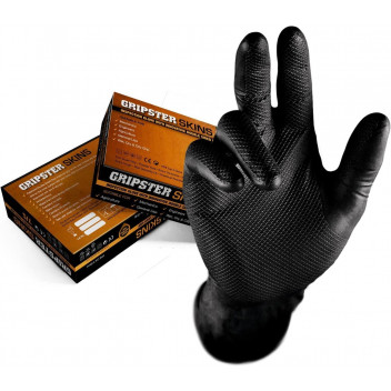HD Nitrile Gloves Black - 10/XL HD Nitrile Gloves Black - 10/XL