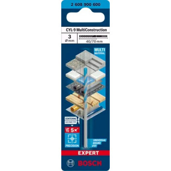 3mm Multi Construction CYL-9  40x70mm