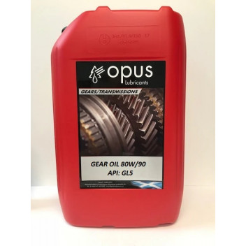 Opus 80W/90 - Gear Oil GL5 (20Ltr) Opus 80W/90 - Gear Oil GL5 (20Ltr)