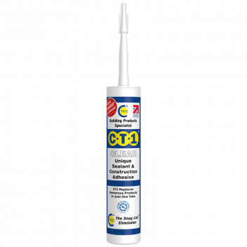 CT1 Sealant & Adhesive Clear 290ml CT1 Sealant & Adhesive Clear 290ml
