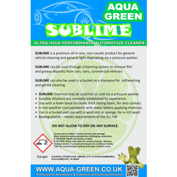 Aqua Green Non-Caustic TFR 205Ltr Aqua Green Non-Caustic TFR 205Ltr