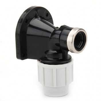 7750D20 Wall Plate Elbow PP-25x3/4 7750D20 Wall Plate Elbow PP-25x3/4